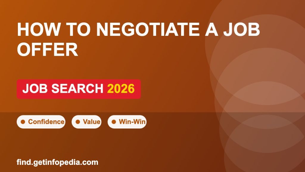 How to Negotiate a Job Offer